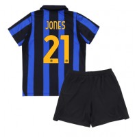 Inter Milan Curtis Jones #21 Koti Peliasu Lasten 2026-27 Lyhythihainen (+ Lyhyet housut)